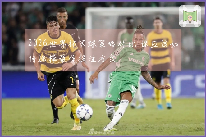 2026世界杯买球策略对比 你应该如何选择最佳投注方式